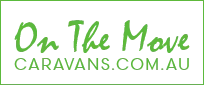 On The Move Caravans logo